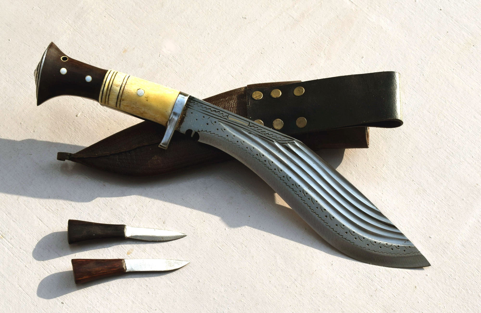 Panchira Full Tang Kukri Knife – 10" Blade | Handmade in Nepal