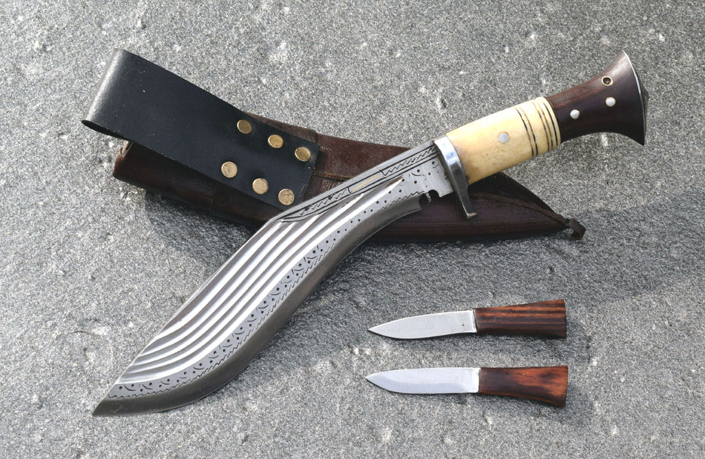 Panchira Full Tang Kukri Knife – 10" Blade | Handmade in Nepal