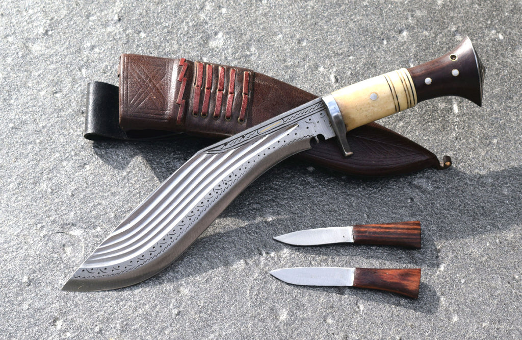 Panchira Full Tang Kukri Knife – 10" Blade | Handmade in Nepal