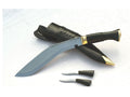 Handmade Nepalese Traditional Kukri Knife – Service No.1 – 10" Blade – Buffalo Horn Handle | Khukuri from Nepal