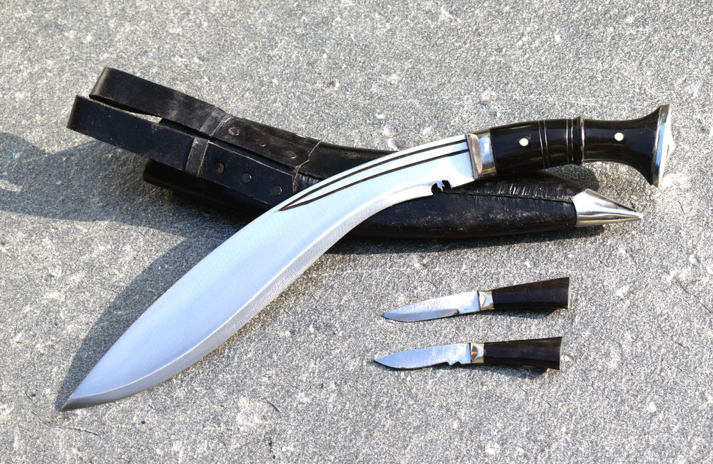 Grace Kukri House – handmade Bhojpure kukri knife, full set