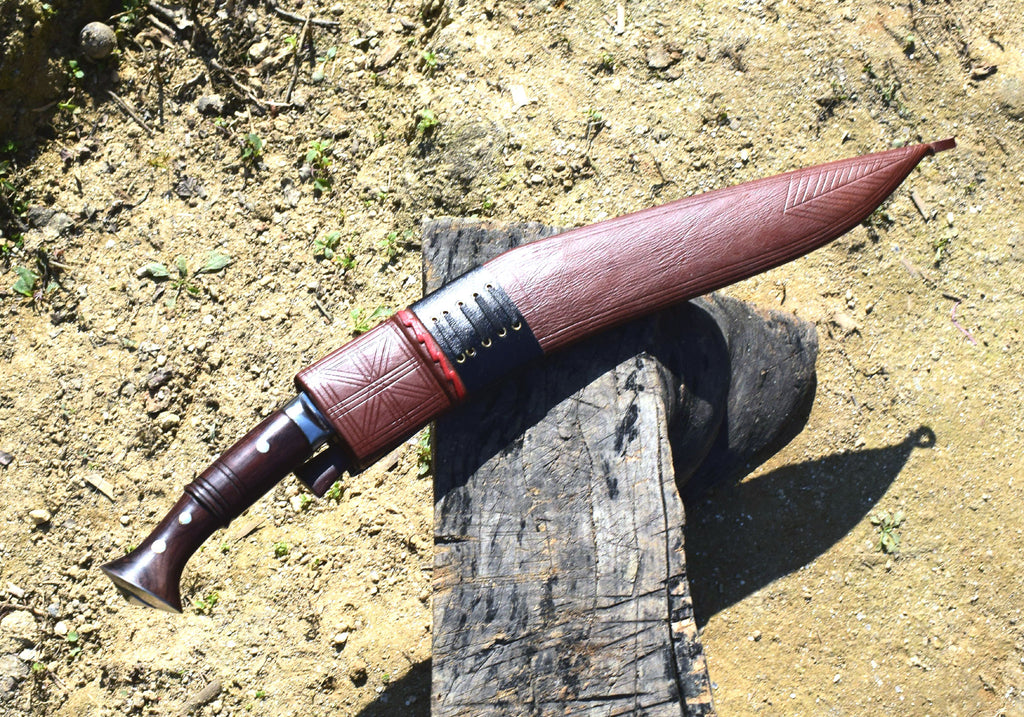 Handmade kukri knife packaging – ships worldwide via DHL from Nepal
