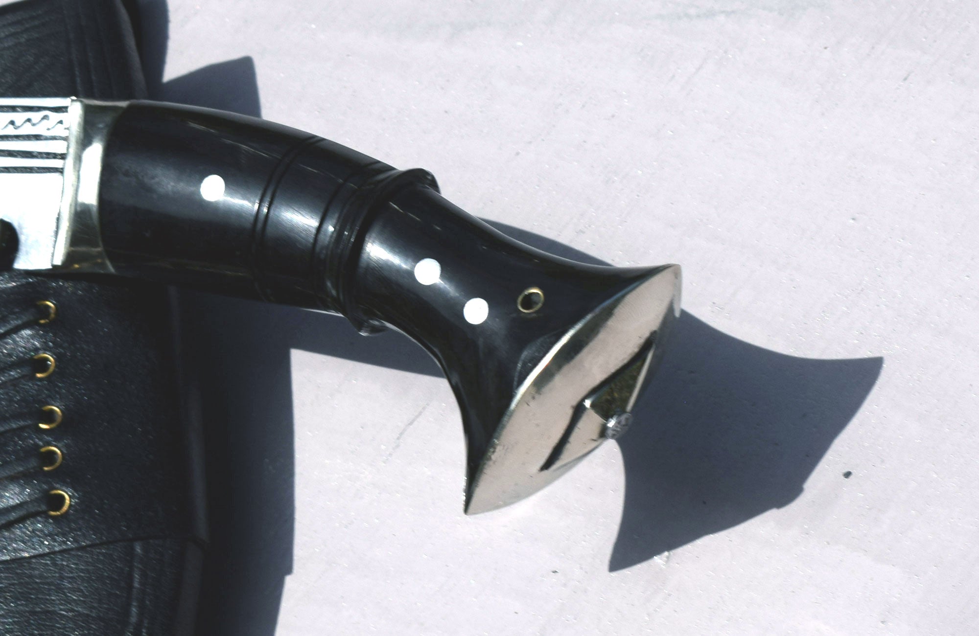 Grace Kukri House WW2 military kukri with karda and sharpening steel accessories