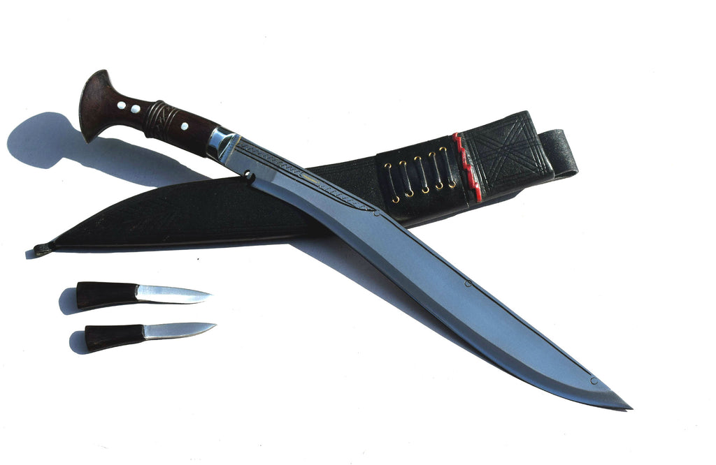 Handmade Nepalese Sirupate Kukri Knife – 15 inch Full Tang Blade