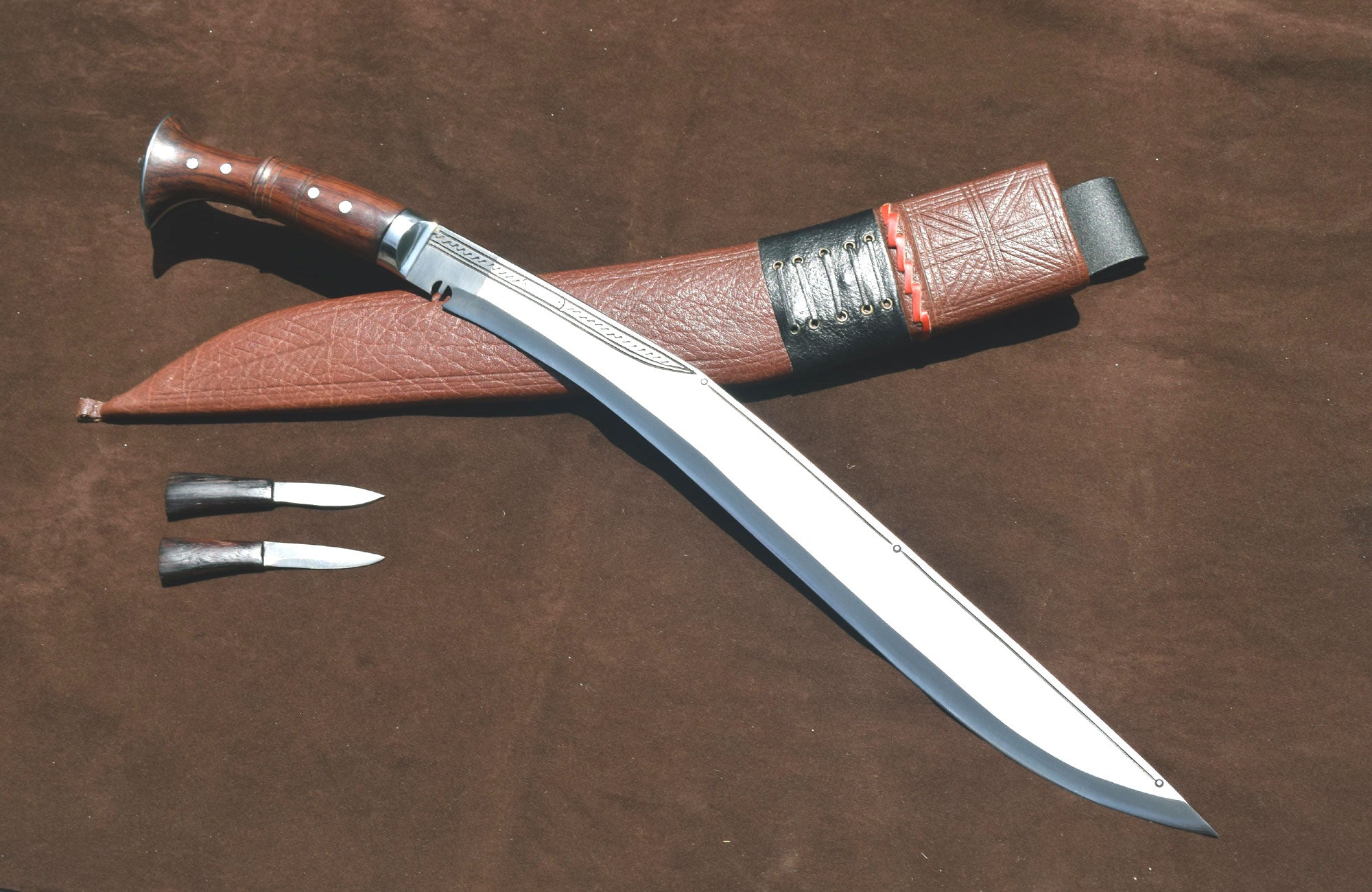 blade edge and tip – handcrafted in Nepal – Grace Kukri House