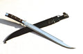 Handmade Nepalese Kukri Machete – 21" Full Tang Long Hunting Knife with Black Sheath